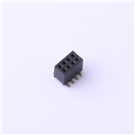 1.27mm Female Header Connector, 2X4P, 1A, KH-1.27FH-2X4P-H4.3-SMT