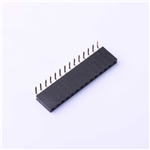 2.54mm Female Header Connector, 1X14P, 3A, KH-2.54FH90-1X14P-H8.5
