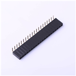 2.54mm Female Header Connector, 1X20P, 3A, KH-2.54FH90-1X20P-H8.5