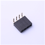 2.54mm Female Header Connector, 1X4P, 3A, KH-2.54FH90-1X4P-H8.5