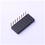 2.54mm Female Header Connector, 1X8P, 3A, KH-2.54FH90-1X8P-H8.5