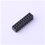 2mm Female Header Connector, 2X10P, 1.5A, KH-2FH-2X10P-H4.3-SMT