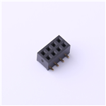 2mm Female Header Connector, 2X4P, 1.5A, KH-2FH-2X4P-H4.3-SMT