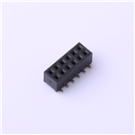 2mm Female Header Connector, 2X6P, 1.5A, KH-2FH-2X6P-H4.3-SMT