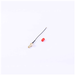 RF Cable Assemblies,IPEX to SMAKWE Female,RF1.13,Black Color,80mm,KH-IPEX-SMAKWE-B80H