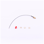 RF Cable Assemblies,4 Gen IPEX to SMA Female,RG081,180mm,KH-IPEX4-SMA-RG081-180mm