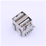 USB Type-A Connector, Female, KH-2AF90ZJ-13.5-BCu