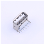 USB Type-A Connector, Female, KH-AF90HC-10JB-H6.8