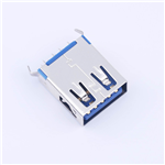 USB Type-A Connector, Female, KH-3.0AF180WJ-15