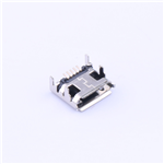 USB Micro-B Connector, Female, KH-MICRO-SMT.ZJ-5P