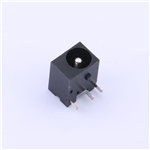 DC Power Socket, 2mm ID, 6mm OD, KH-DC-044-2.0