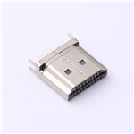 HDMI Connector, Female, SMD, KH-HDMI-0021-JBS