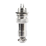 Aviation Connector, M12, Male & Female, 2-Pin, KH-GX12-2P