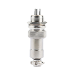 Aviation Connector, M12, Male & Female, 3-Pin, KH-GX12-3P