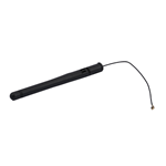 Rubber Antenna, 2.4G Antenna, Vertical, 2400-2500 MHz, 3.0 dBi, Black, KH-2/4G(105)-CX-100H