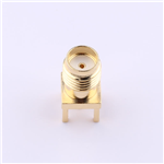 Kinghelm 13.5mm SMA Semi-threaded Straight Female Head with Female Pin--KH-SMA-KE-Z48H