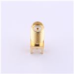 Kinghelm 16.5mm Reverse Polarity SMA Half-threaded Straight Female Connector--KH-SMA-KEB16.5-P1.7