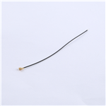Kinghelm 1st Generation IPEX Single-ended Jumper RG0.81 Black Wire, Length 100mm--KHA-(RG0.81)-TX100-IPEX-221