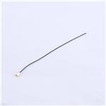 Kinghelm 1st Generation IPEX Single-ended Jumper RG0.81 Black Wire, Length 120mm--KHA-(RG0.81)-TX120-IPEX-221