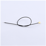 Kinghelm 1st Generation IPEX Single-ended Jumper RG0.81 Black Wire, Length 150mm--KHA-(RG0.81)-TX150-IPEX-221