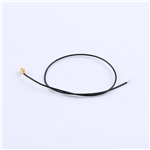 Kinghelm 1st Generation IPEX Single-ended Jumper RG0.81 Black Wire, Length 180mm--KHA-(RG0.81)-TX180-IPEX-221