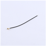 Kinghelm 1st Generation IPEX Single-Ended Jumper RG1.13, Black Wire, Length 80mm--KHA-(RG1.13)-TX80-IPEX-221