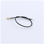 Kinghelm 1st Generation IPEX Single-Ended Jumper RG1.13, Black Wire, Length 120mm--KHA-(RG1.13)-TX120-IPEX-221