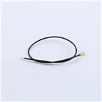 Kinghelm 1st Generation IPEX Single-Ended Jumper RG1.13, Black Wire, Length 180mm--KHA-(RG1.13)-TX180-IPEX-221