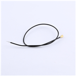 Kinghelm 1st Generation IPEX Single-Ended Jumper RG1.13, Black Wire, Length 200mm--KHA-(RG1.13)-TX200-IPEX-221