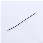 Kinghelm 1st Generation IPEX Single-Ended Jumper RG1.37, Black Wire, Length 100mm--KHA-(RG1.37)-TX100-IPEX-221