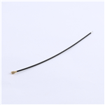 Kinghelm 1st Generation IPEX Single-Ended Jumper RG1.37, Black Wire, Length 120mm--KHA-(RG1.37)-TX120-IPEX-221