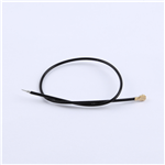 Kinghelm 1st Generation IPEX Single-Ended Jumper RG1.37, Black Wire, Length 180mm--KHA-(RG1.37)-TX180-IPEX-221