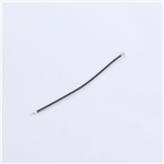 Kinghelm 4th Generation IPEX Single-ended Jumper RG1.13, Black Wire, Length 80mm--KHA-(RG1.13)-TX80-IPEX4-221