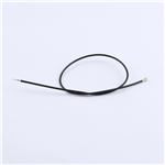 Kinghelm 4th Generation IPEX Single-ended Jumper RG1.13, Black Wire, Length 200mm--KHA-(RG1.13)-TX200-IPEX4-221