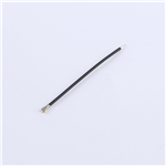 Kinghelm 4th Generation IPEX Single-Ended Jumper RG1.37, Black Wire, Length 60mm--KHA-(RG1.37)-TX60-IPEX4-221