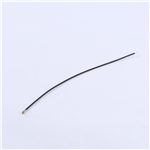 Kinghelm 4th Generation IPEX Single-Ended Jumper RG1.37, Black Wire, Length 150mm--KHA-(RG1.37)-TX150-IPEX4-221