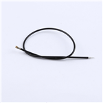 Kinghelm 4th Generation IPEX Single-Ended Jumper RG1.37, Black Wire, Length 180mm--KHA-(RG1.37)-TX180-IPEX4-221