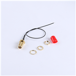 Kinghelm IPEX to SMA Outer Thread And Inner Hole--KH-122-081SMA-160