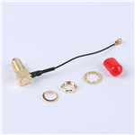 Kinghelm SMA Female to First-Generation IPEX RG081 Black Cable--KH-SMAKW-IPEX-RG0.81-B60