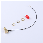 Kinghelm SMA Female to First-Generation IPEX RG081 Black Cable--KH-SMAKW-IPEX-RG0.81-B160