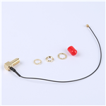 Kinghelm SMA Female to First-Generation IPEX RG081 Black Cable--KH-SMAKW-IPEX-RG0.81-B180