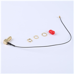 Kinghelm SMA Female to First-Generation IPEX RG081 Black Cable--KH-SMAKW-IPEX-RG0.81-B200