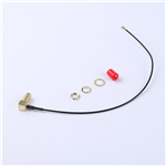 Kinghelm SMA Female to First-Generation IPEX RG137 Black Cable--KH-SMAKW-IPEX-RG1.37-B200