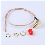 Kinghelm SMA Female to First-Generation IPEX RG178 Wire--KH-SMAKW-IPEX-RG1.78-300