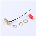 Kinghelm SMA Female to Third-Generation IPEX RG081 Black Cable--KH-SMAKW-IPEX3-RG0.81-B60