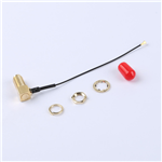 Kinghelm SMA Female to Third-Generation IPEX RG081 Black Cable--KH-SMAKW-IPEX3-RG0.81-B80