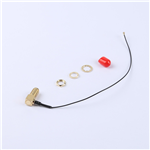 Kinghelm SMA Female to Third-Generation IPEX RG081 Black Cable--KH-SMAKW-IPEX3-RG0.81-B160