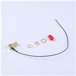 Kinghelm SMA Female to Third-Generation IPEX RG081 Black Cable--KH-SMAKW-IPEX3-RG0.81-B200