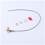 Kinghelm SMA Female to Third-Generation IPEX RG081 Black Cable--KH-SMAKW-IPEX3-RG0.81-B250