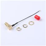 Kinghelm SMA Female to Fourth-Generation IPEX RG081 Black Cable--KH-SMAKW-IPEX4-RG0.81-B70